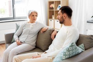 talking to a senior about memory