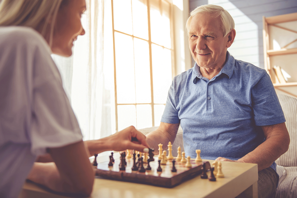 Image symbolizing recreational programs in senior living