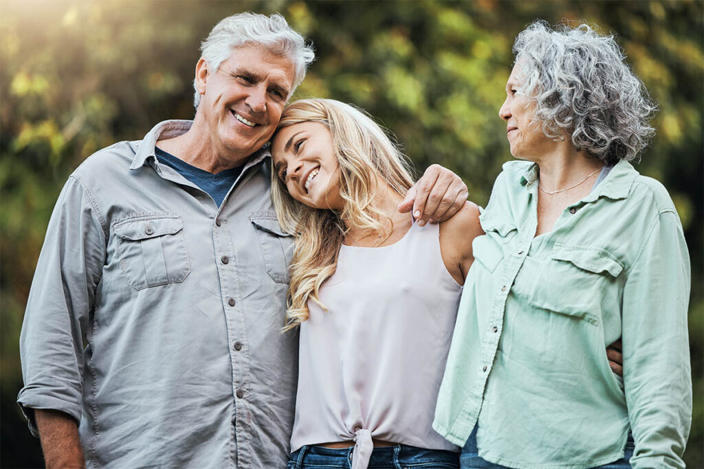 A family understanding the role of family in senior care