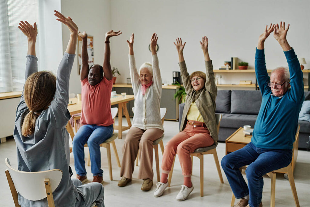 Seniors enjoy top exercise programs for active aging